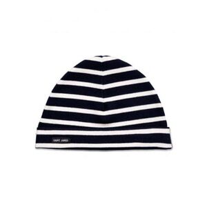Saint James Striped Navy & White Kids Knit Hat NWOT